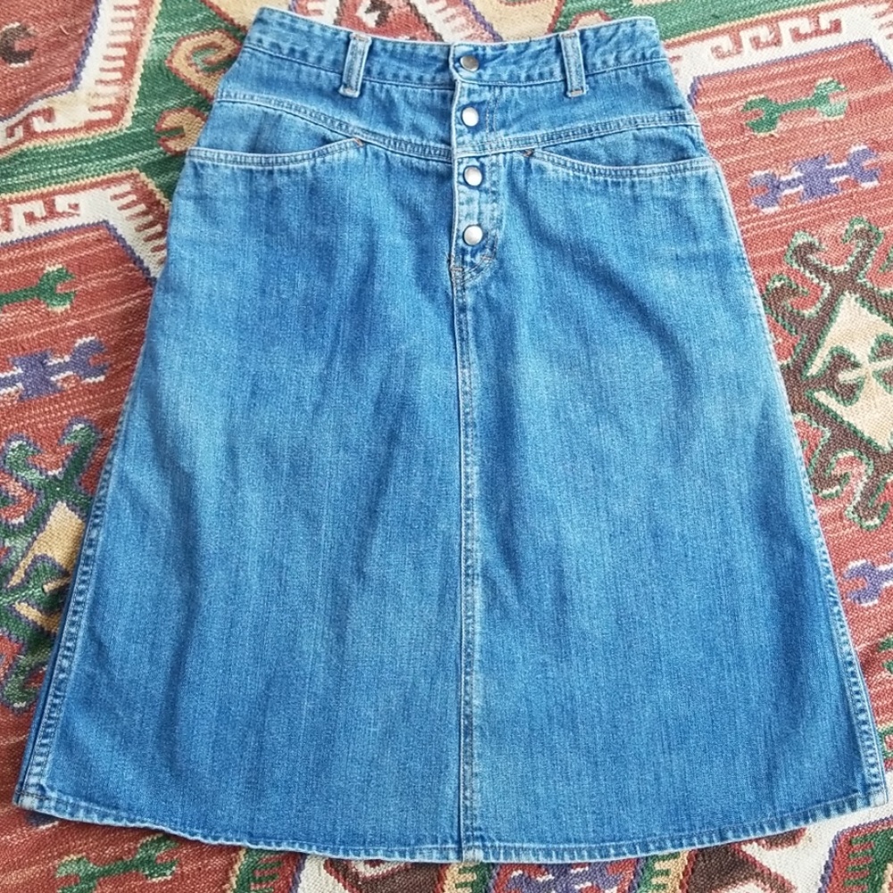 Vintage Liz Claiborne Jean Skirt